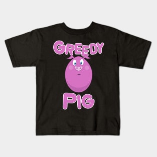 Greedy Pig Kids T-Shirt